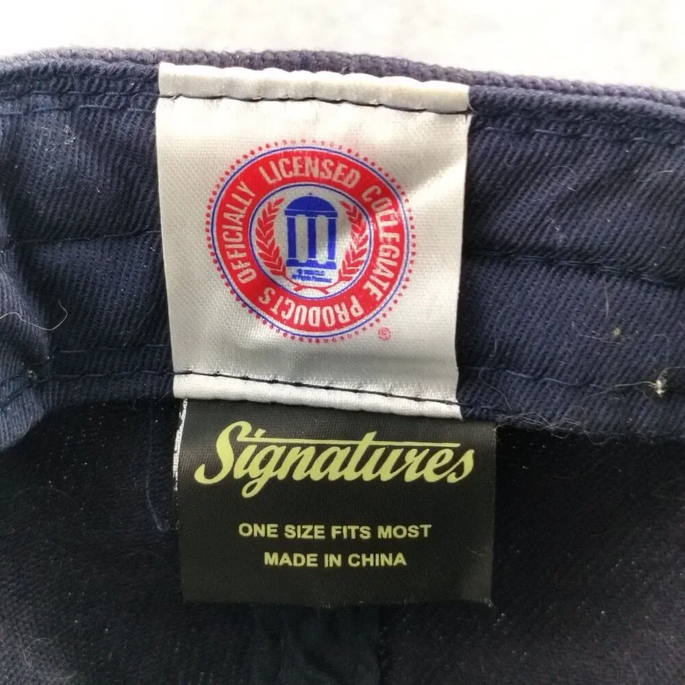 Penn State Nittany Lions Hat Signatures Baseball Cap Men's Adjustable Navy